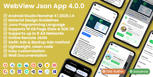 solodroid: webview json